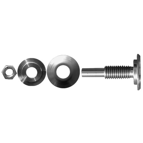 Universalschaft 21318 m.Mutter rostfrei, 50mm durchmesser