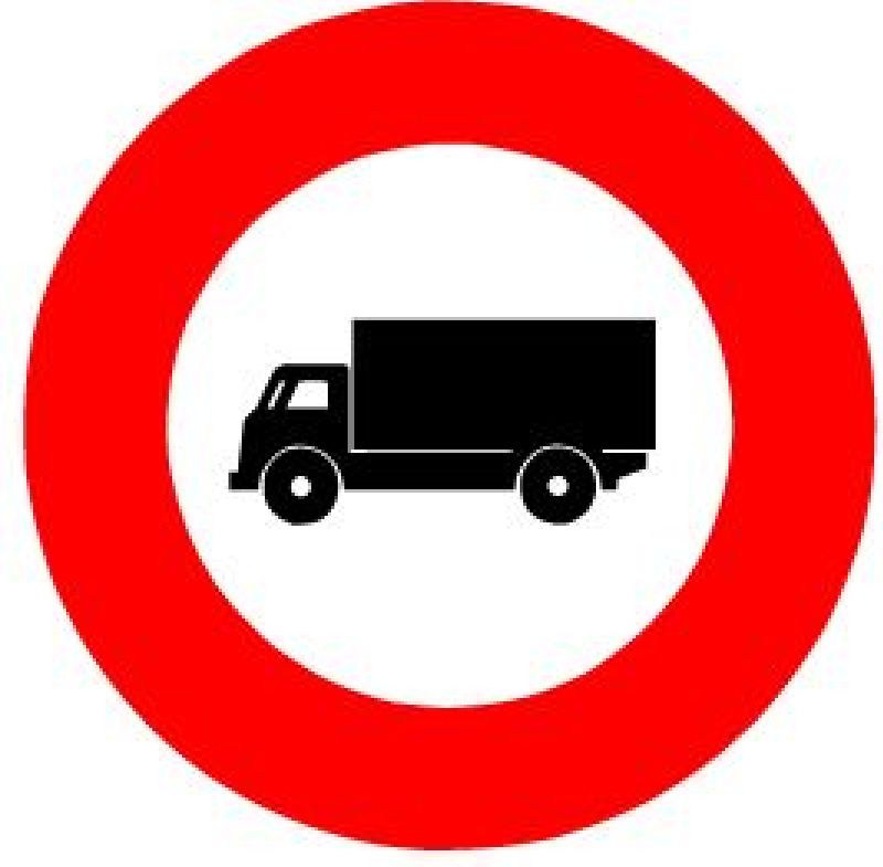 .SIGNAL SCOTCHL. EG VERBOT F. LASTWAGEN