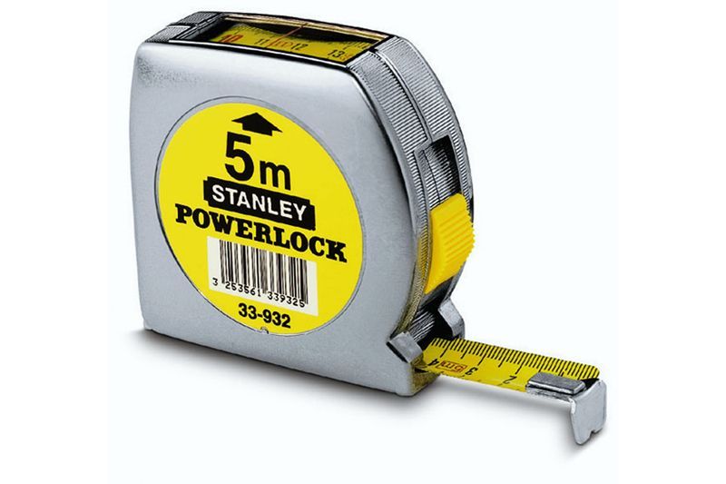 Rollmeter Sichtfenster Powerlock Länge m: 5, Breite mm: 19