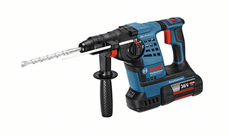 AKKU-BOHRHAMMER BOSCH GBH 36 V-LI Plus L-Boxx / 2 AKKU 4.0Ah