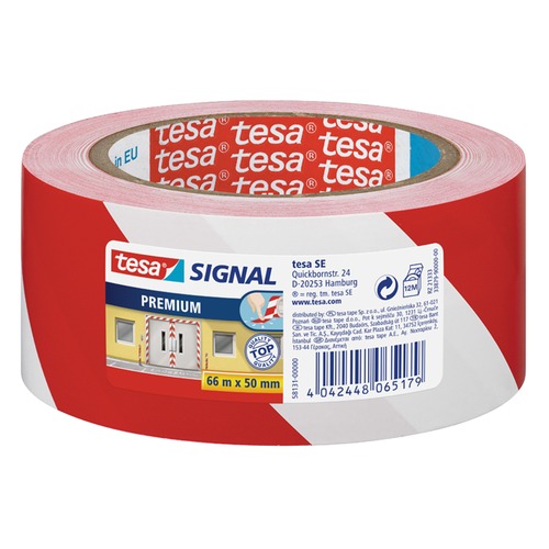 PVC-Warnband rot / weiss 66 : 50 ERSETZT DURCH 3212222