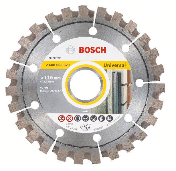 DIA-SCHEIBE BEST FOR METAL 125MM BOSCH