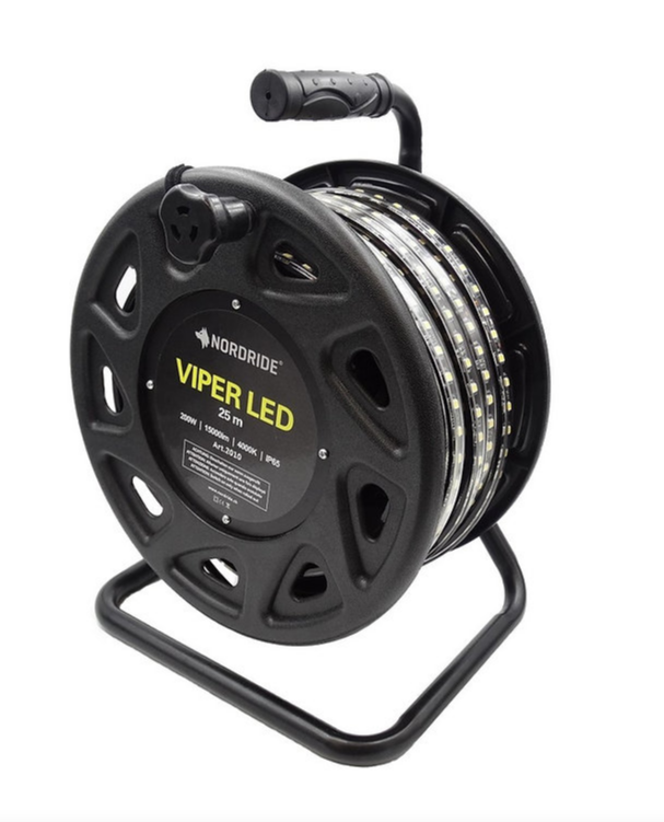 LED Power-Lichtband 2010 VIPER LED 2 x 12.5m auf Rolle, 15000 Lumen, IP65,