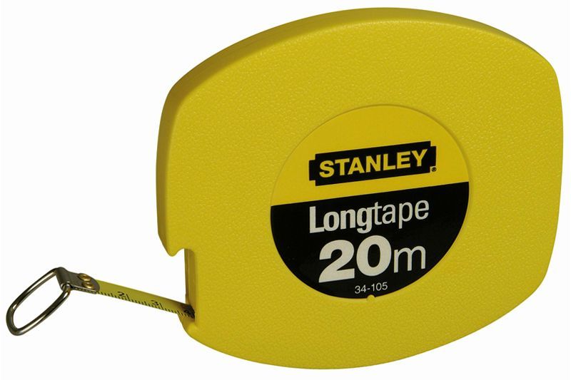 Messband Stahl - Kapselgehäuse Länge m: 20, Breite mm: 9.5