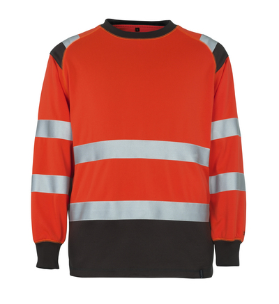 Sweatshirt Montijo Safe Young h-vi Rot/D-anthr 2XL MASCOT