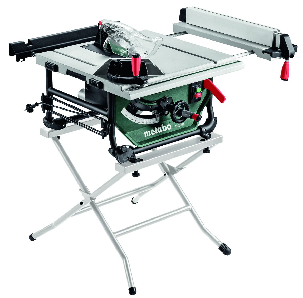 METABO Tischkreissäge TS 254 M + TSU 1500W, + Untergestell