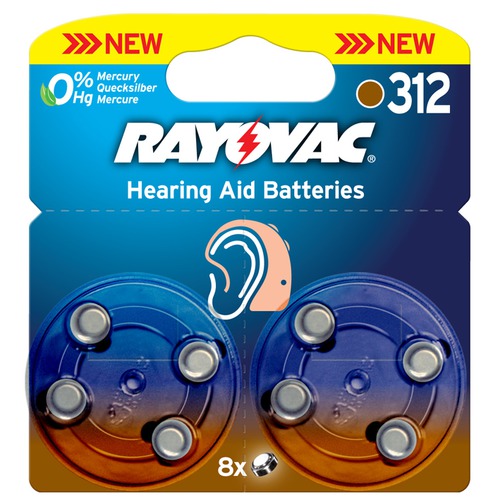 Batterie Acoustic S312 8erPack Batt.Acou 8er Pack
