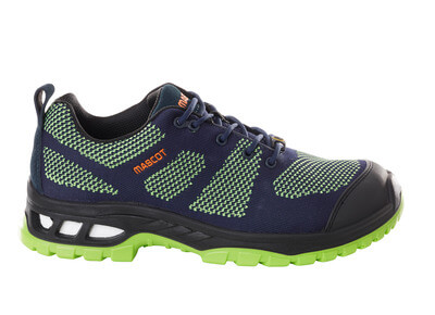 Schutzschuhe S1P F0131-849-01033 MASCOT Schwarz/kornblau/limonengrün  Gr.39