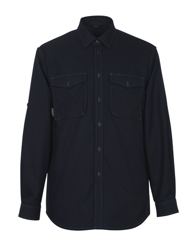 Hemd Hampton Crossover Schwarzblau 41-42 MASCOT