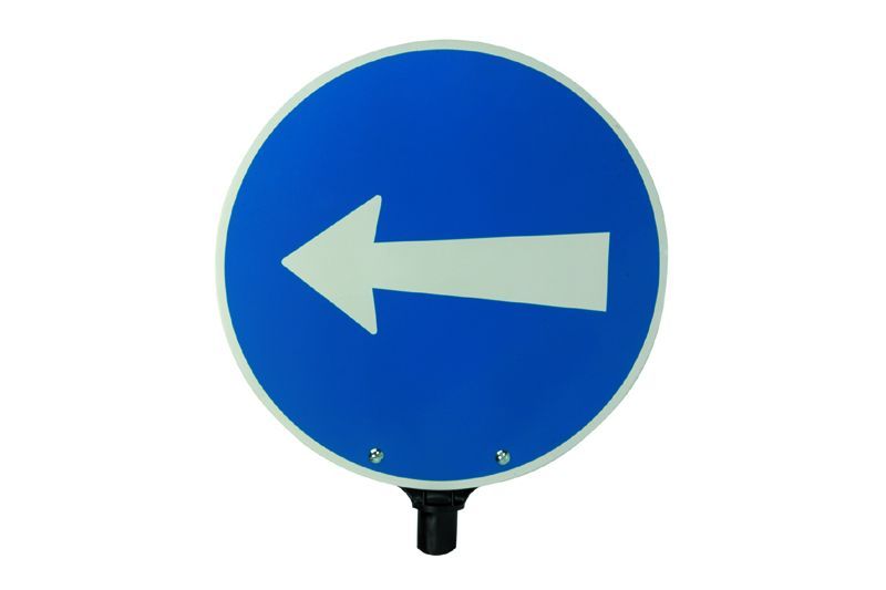 .AUFSTECKSIGNALE LINKS ZEIGEND
