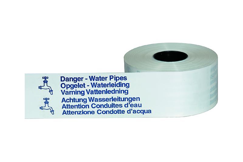 WARNBAENDER 250 METER ACHTUNG WASSERLEITUNG