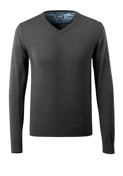Strickpullover 50635-989 Crossover L MASCOT  D-Anthrazit/hellgrau