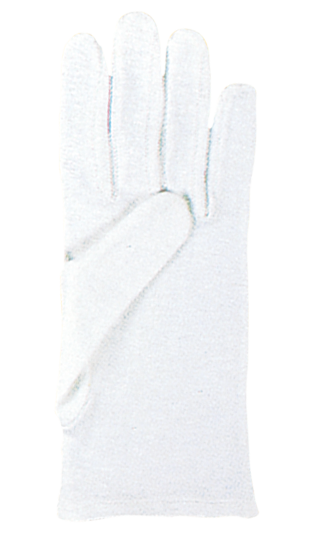 Baumwollhandschuhe weiss 180 Gr. Verpackungseinheit 10 Stk. per Bund