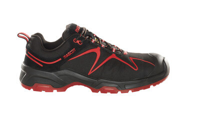 Schutzschuhe S3 FLEX  MASCOT Schwarz/rot Gr.40