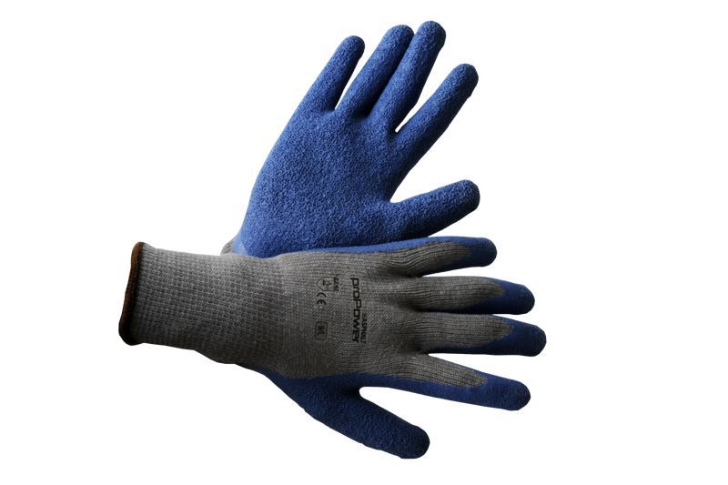 Rohgummihandschuhe  ProPower blau Gr.10 /L  Blau   ( VE 12 PAAR)