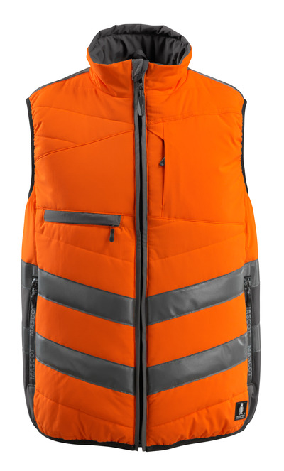 Weste Grimsby Safe Supreme orange-dark anth 2XL MASCOT