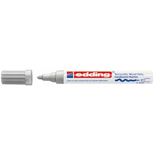 Lackmarker 4000 Deco silber