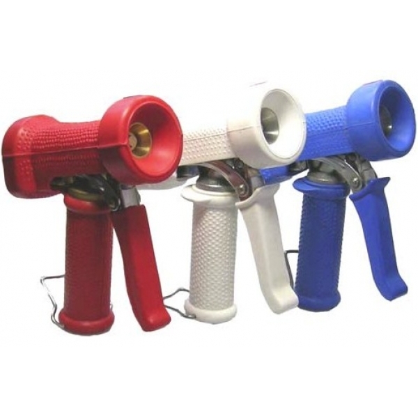 Reinigungspistole Profi weiss mit weissem Gummischutz IG 1/2"