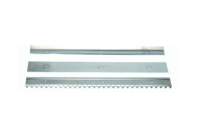 Ersatzmesser flach zu Teerkrücken Aluminium 600 x 100 x 2,5 mm