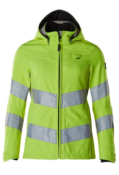 Soft Shell Jacke hi-vis gelb 18512-246 MASCOT EN 20471/KL 3  Gr.3XL
