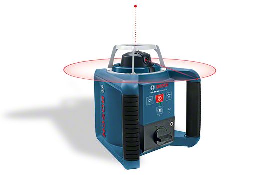 ROTATIONSLASER BOSCH GRL 300 HV +RC1 + WM4 + LR1