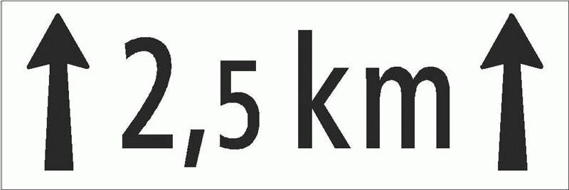 5.03 Streckenlänge Scotchlite EG, Grösse cm: 50/20