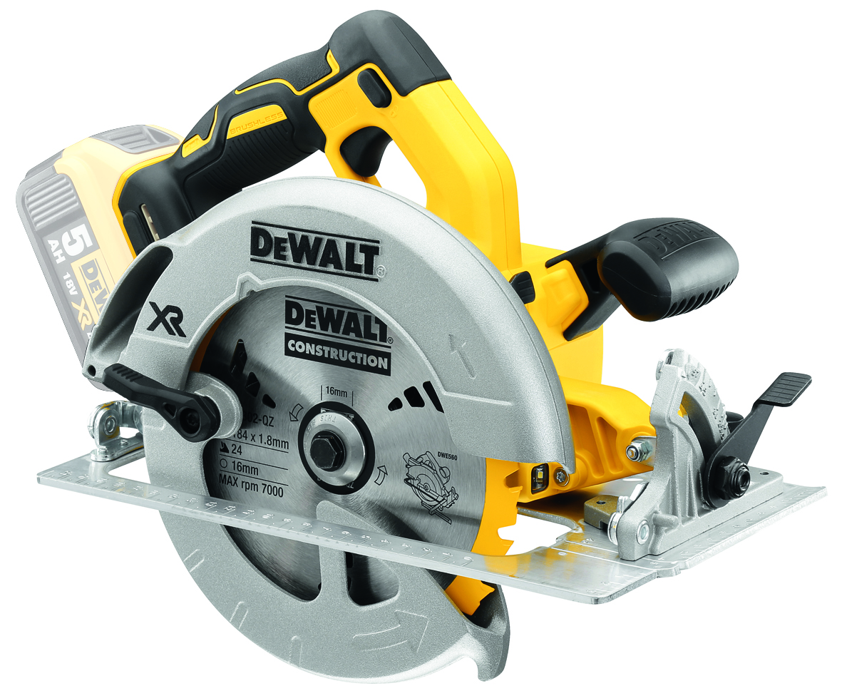 Akku-Kreissäge DCS 570 NT-XJ DEWALT / 18V Solo in T-STAK-Box