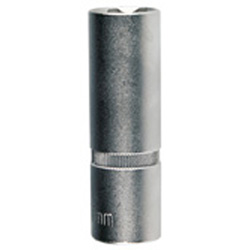 Steckschlüssel 1/2"-17mm, lang Chrom/Vanadium        6-Kant