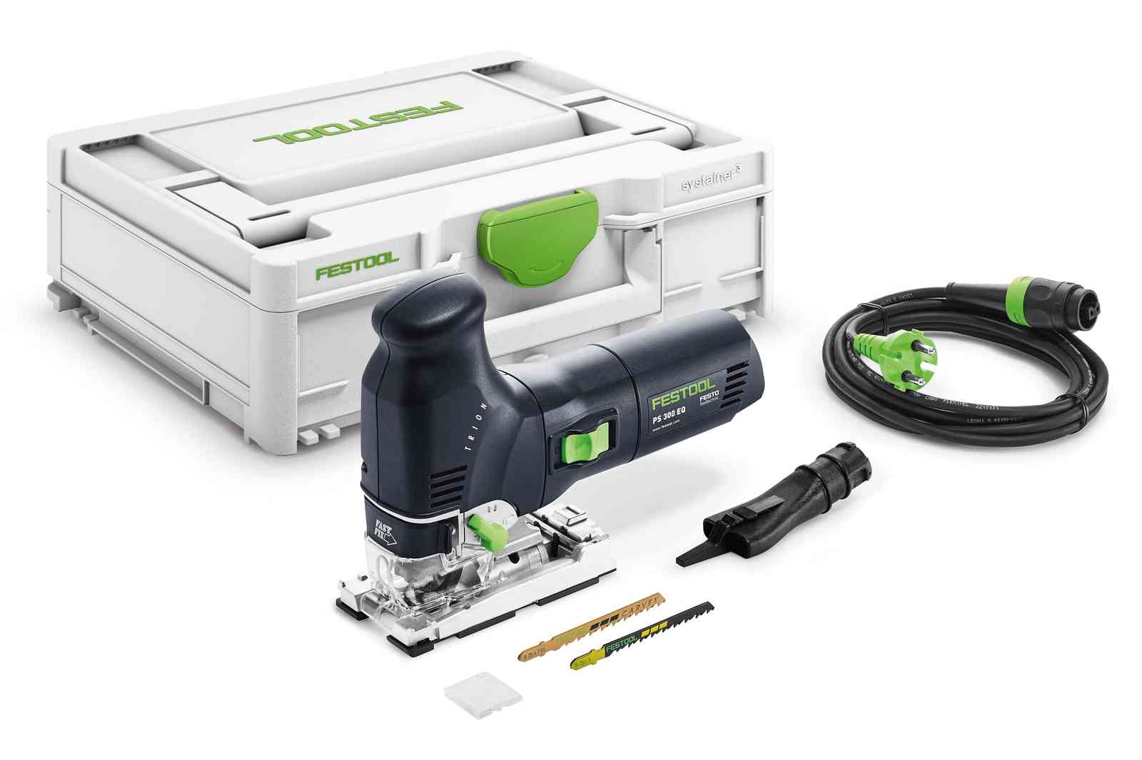 Stichsäge Festool PS 300 EQ-Plus 720 Watt, Hub 1000-2900 min./ Systainer