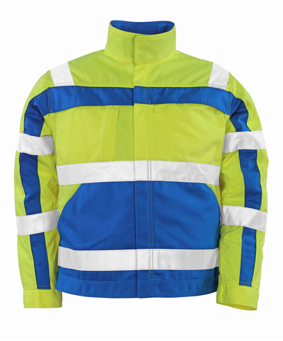 Cameta Arbeitsjacke MASCOT EN 471 Kl 2 gelb/kornblau Gr. C52 /L