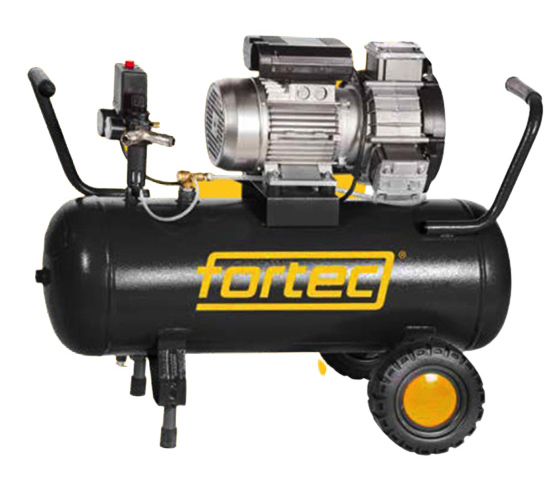 FORTEC FT-AIR-50/320-OL Druckluft-Kompre 230V, ölfrei, Tank 50 L, 320 lt/min