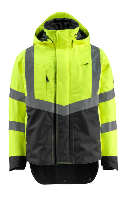 Jacke Harlow Safe Supreme h-vi Gelb/Schw 2XL MASCOT
