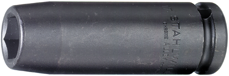 STECKSCHLÜSSELEINSATZ STAHLWILLE 51IMP 1/2"  IMPACT 6-KANT LANG  13 MM