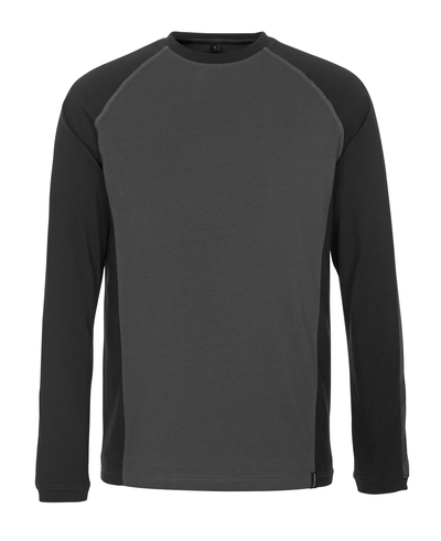 BIELEFELD T-Shirt Mascot Dunkelanthrazit/schwarz Gr.L