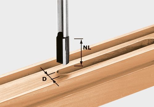 Nutfräser HW S8 D24/20