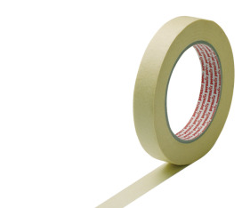 Abdeckband 25mm/50m Super Ex bis 80°C VE 36 Rl. krepp gelb, nassschleiffest