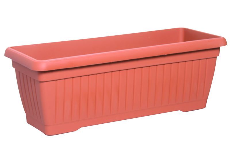 Pflanzkasten Coste terracotta Aussenmass cm: 50X20, Höhe cm: 17.3