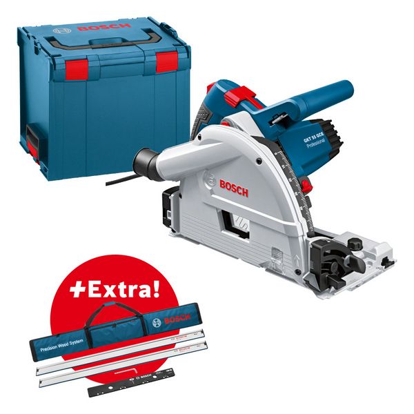 Tauchkreissäge Bosch GKT 55 GCE + ZB inkl. L-Boxx + 2 x FSN 1600 u. FSN BAG