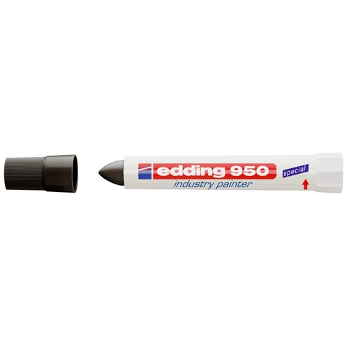 Industriemarker 950 schwarz 10.0mm breit