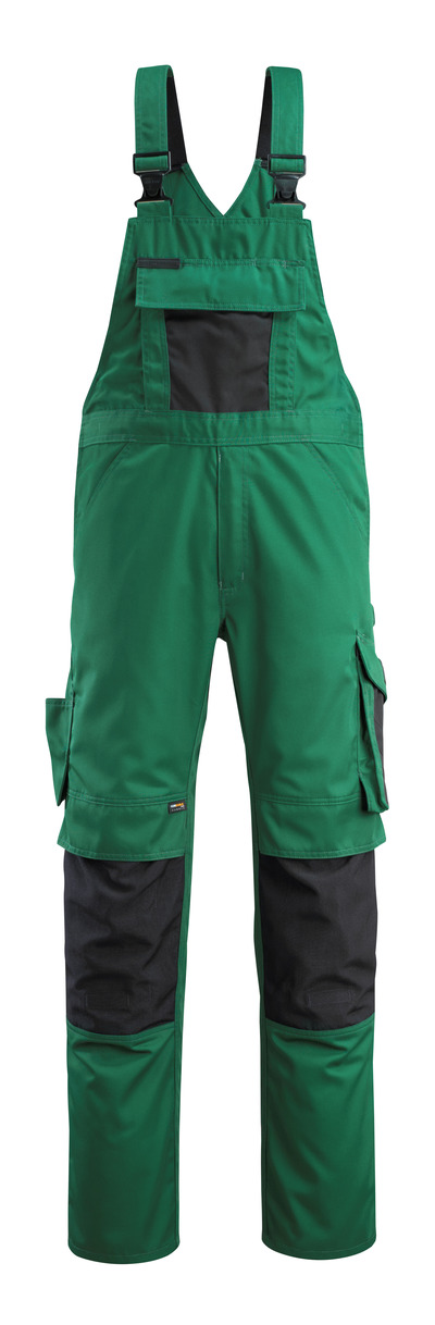 Latzhose Augsburg Unique Grün/Schw 90C46 MASCOT