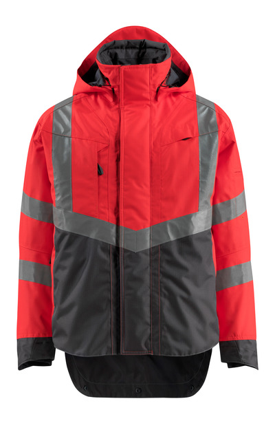 Jacke Harlow Safe Supreme h-vi Rot/D-anthr 2XL MASCOT