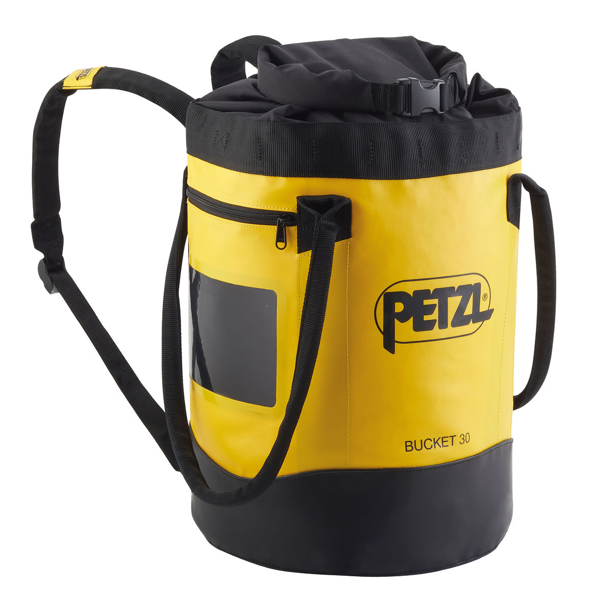 Standfester mittelgroßer Seilsack Volume Liter Gelb BUCKET 30