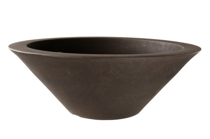 Pflanztopf Schio Ciotola bronzo Aussenmass Ø cm: 60, Höhe cm: 22