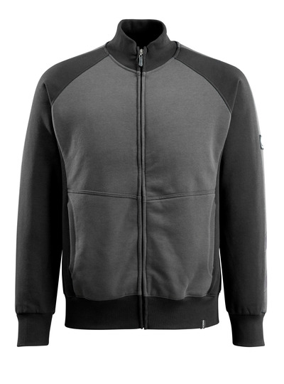 AMBERG Sweatshirt UNIQUE/MASCOT Gr. M   Dunkelanthrazit/schwarz