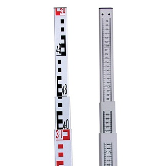 geoFennel TN20-Kombi Messlatte 130 - 240cm mit Etui