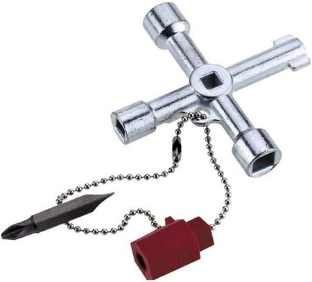 Schaltschrankschlüssel aus Metall Cimco   11 2894