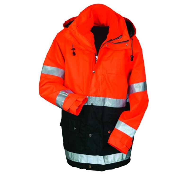 Jacke Sion orange Grösse: L