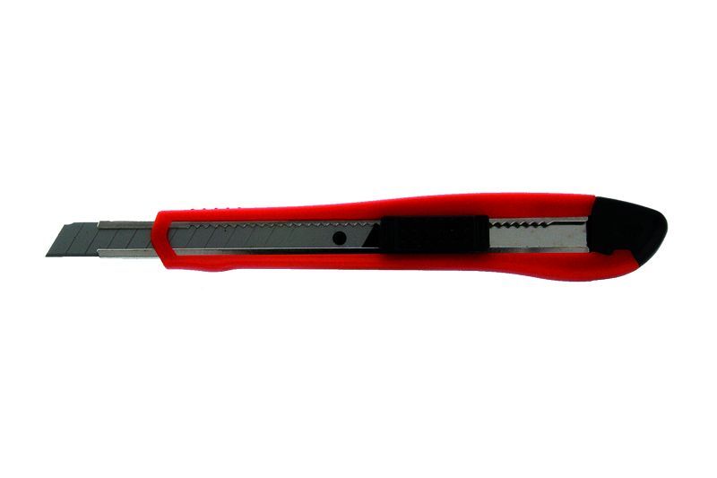 Cutter, 9 mm Kunststoff, mit Metallführung