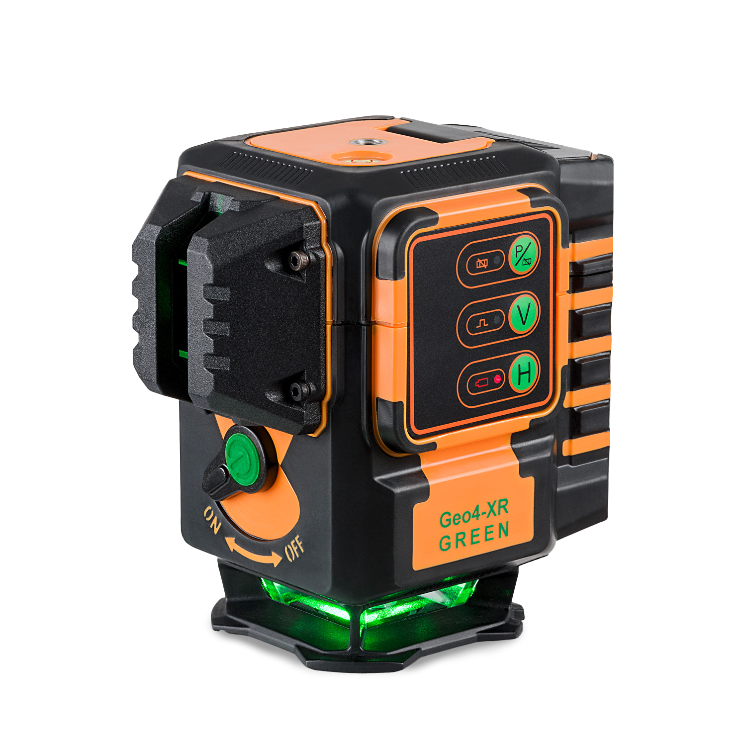 geoFennel Geo4X-XR GREEN  - Laserlinien 1 horizontale 360 ° und 2 vertikale 130