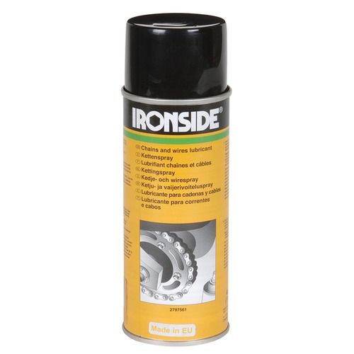 Kettenspray Ironside 400ml Hochleistungshaftschmierst.